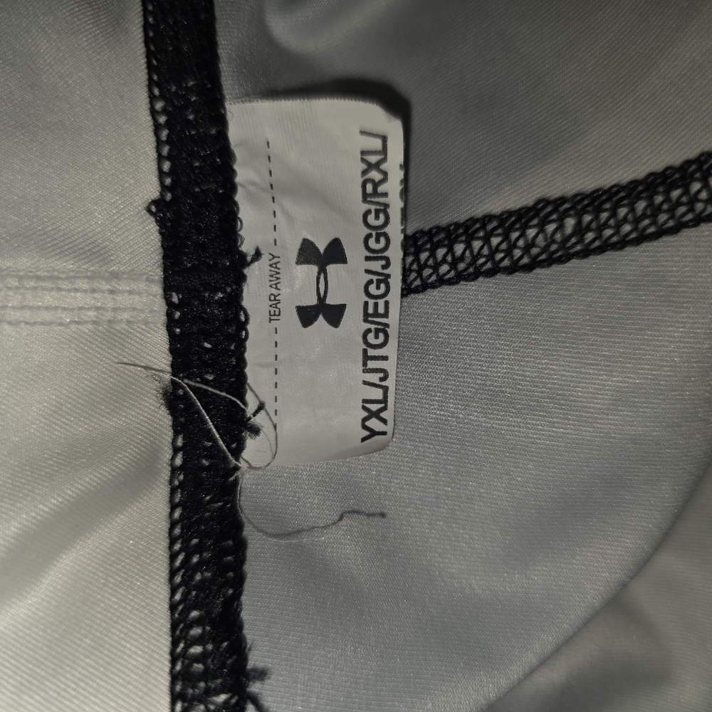 Under Armour Black and Gray Performance Top